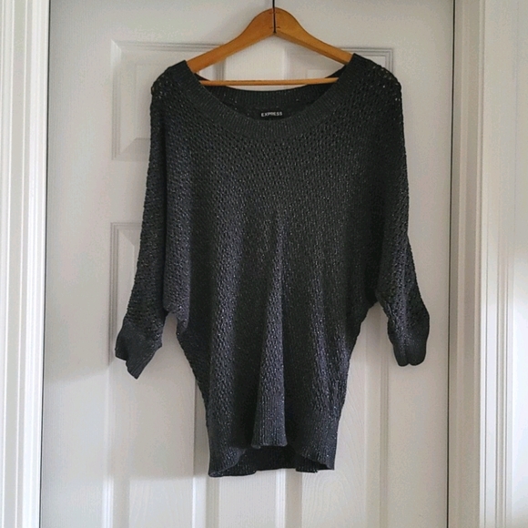 Express 3/4 Sleeve Chunky Sweater - Picture 1 of 3